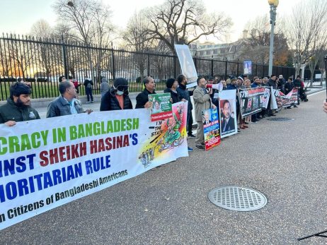  Bangladeshis Look to the US for Restoration of Democracy